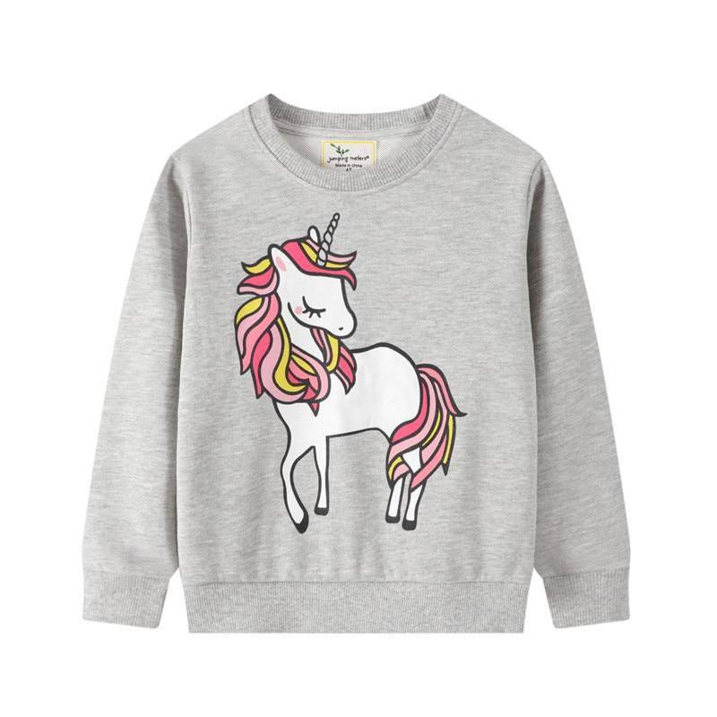 Sweat Licorne Gris - Une Licorne