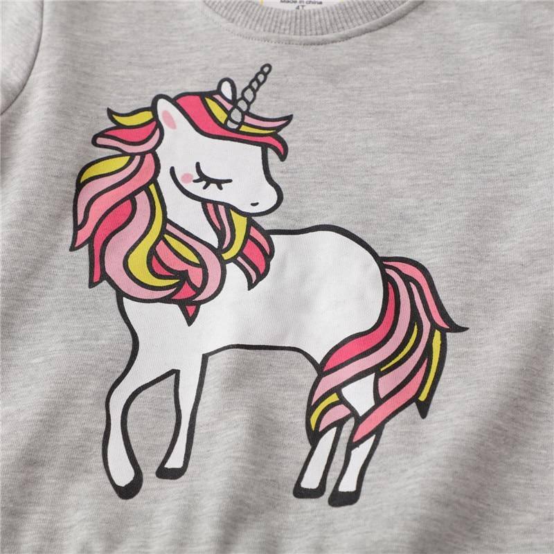 Sweat Licorne Gris - Une Licorne