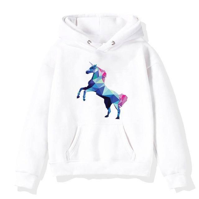 Sweat Licorne Origami - Une Licorne