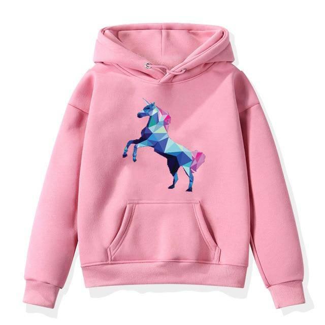 Sweat Licorne Origami - Une Licorne