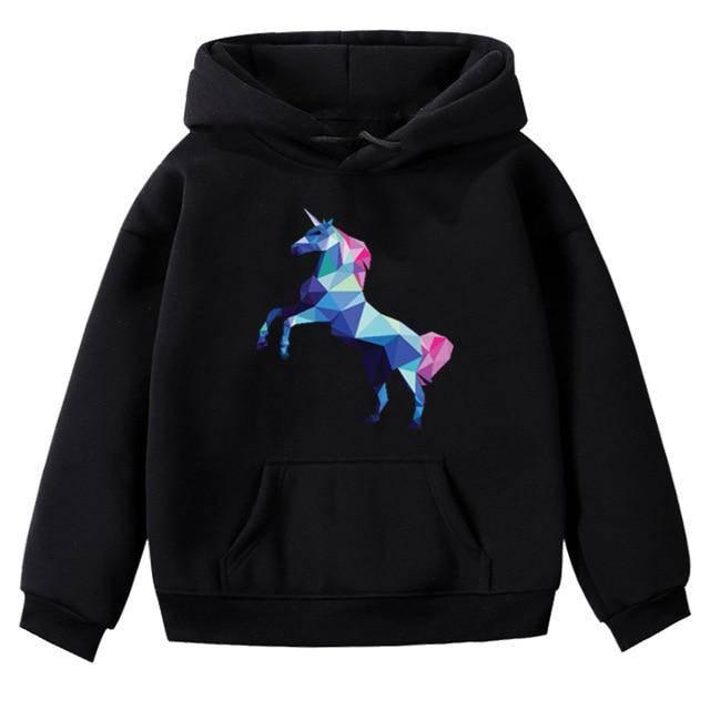 Sweat Licorne Origami - Une Licorne