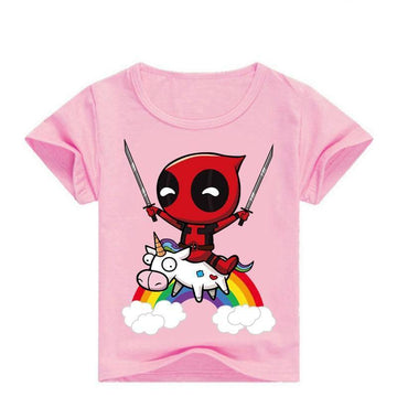 T-shirt Deadpool Licorne Enfant