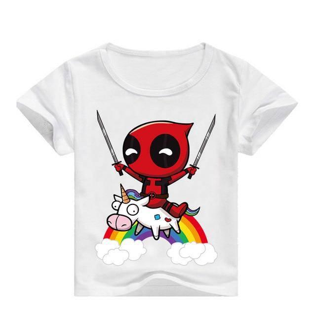 T-shirt Deadpool Licorne Enfant - Une Licorne