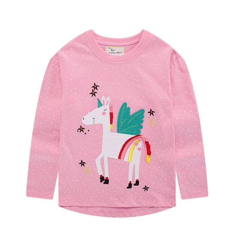 T-shirt Licorne Brodé - Une Licorne