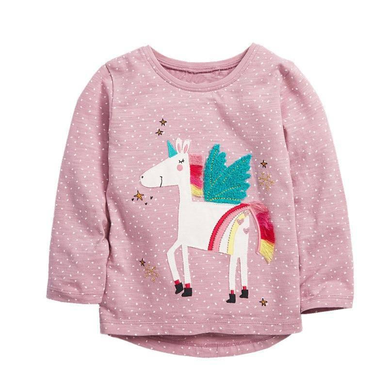 T-shirt Licorne Brodé - Une Licorne