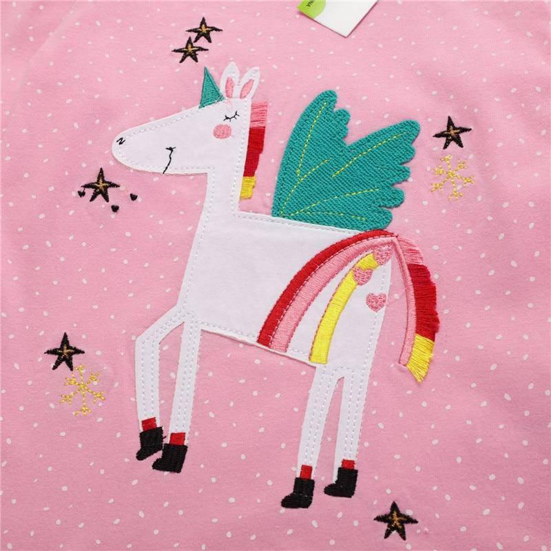 T-shirt Licorne Brodé - Une Licorne