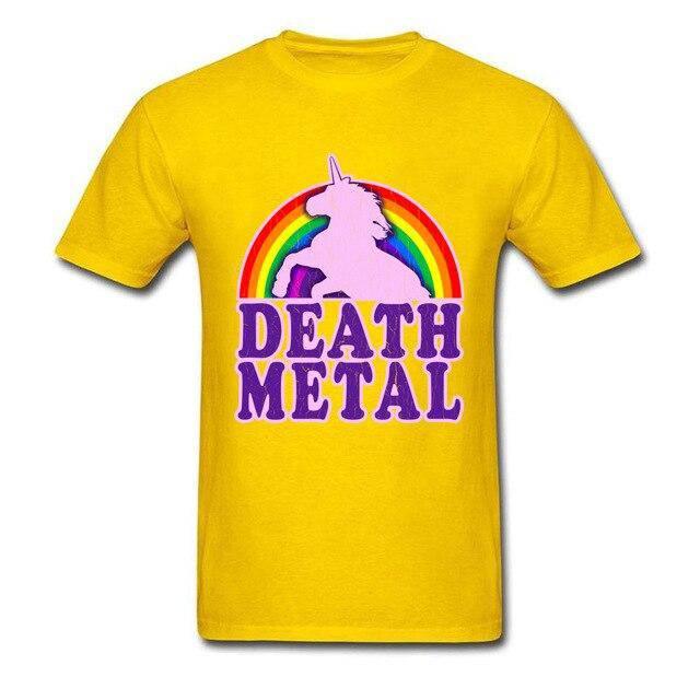 T-shirt Licorne Death Metal Homme - Une Licorne