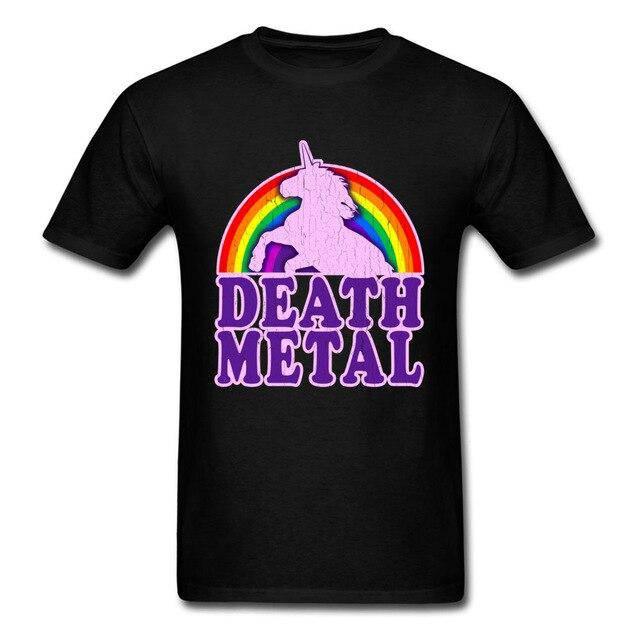 T-shirt Licorne Death Metal Homme - Une Licorne