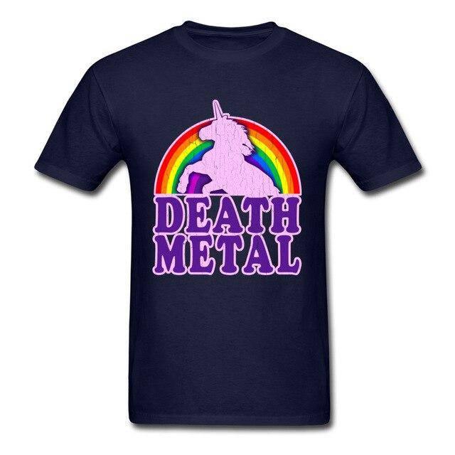 T-shirt Licorne Death Metal Homme - Une Licorne