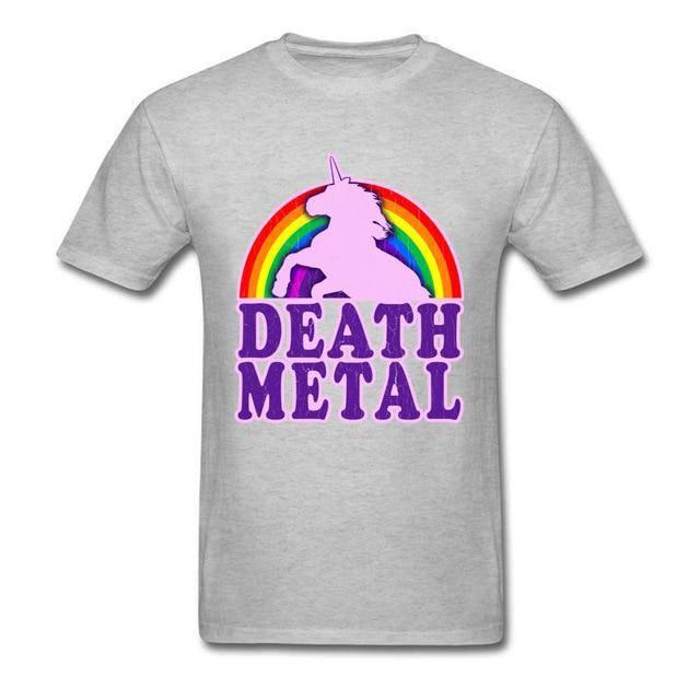 T-shirt Licorne Death Metal Homme - Une Licorne