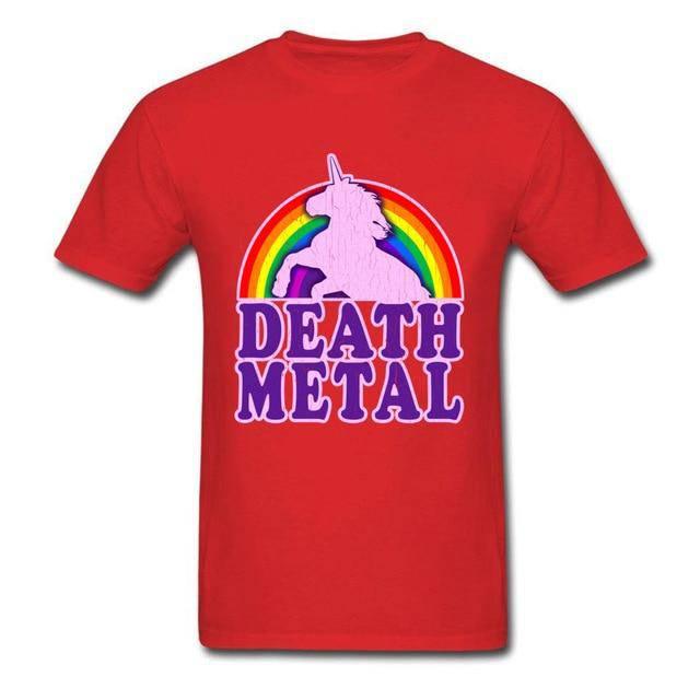 T-shirt Licorne Death Metal Homme - Une Licorne