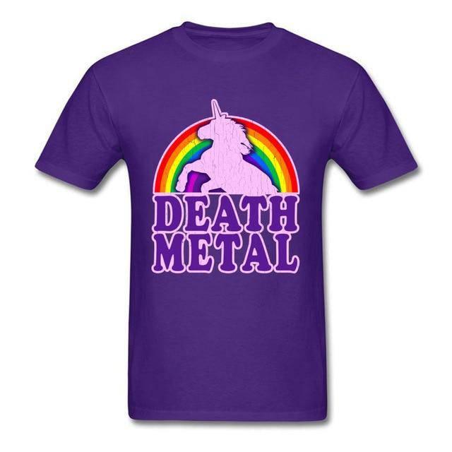 T-shirt Licorne Death Metal Homme - Une Licorne
