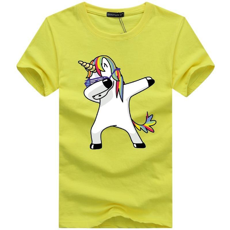 T-shirt Licorne qui Dab <br> Homme - Une Licorne