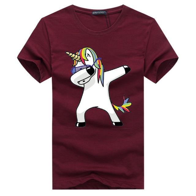 T-shirt Licorne qui Dab <br> Homme - Une Licorne