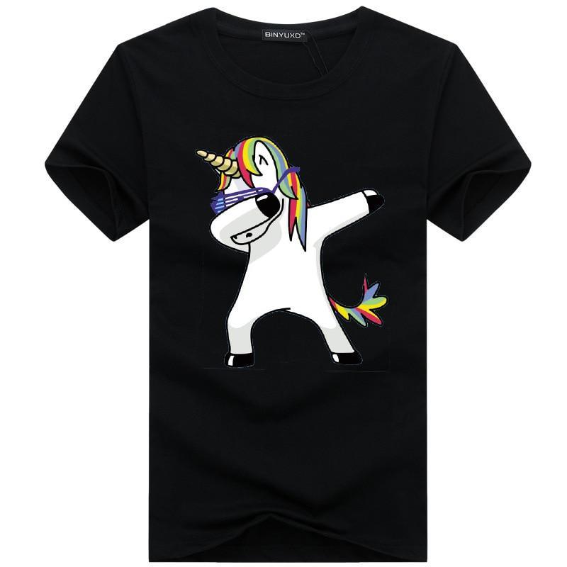 T-shirt Licorne qui Dab <br> Homme - Une Licorne