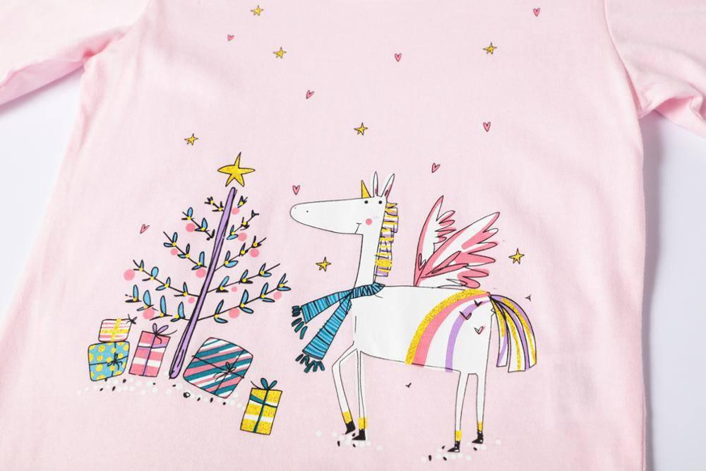 T-shirt Noël Licorne - Une Licorne