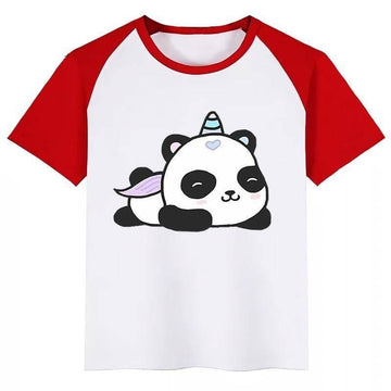 T-shirt Panda Licorne Enfant