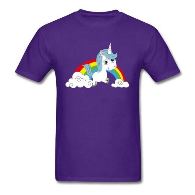 T-shirt Punk Licorne Homme - Une Licorne