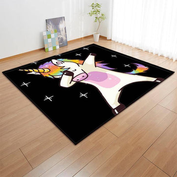 Tapis Licorne Dab Enfant - Une Licorne