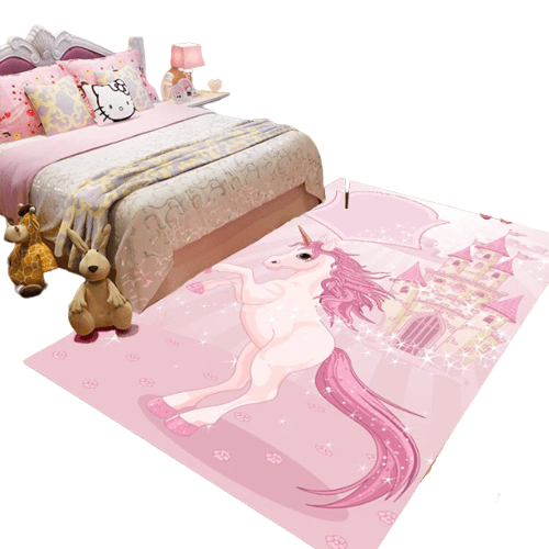 Tapis licorne princesse