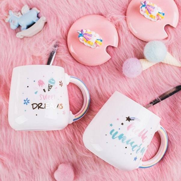 Tasse Licorne Arc-en-ciel - Une Licorne