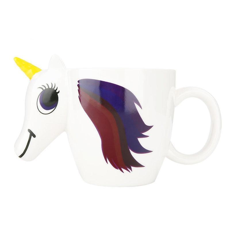 Tasse Licorne<br> Qui Change de Couleur - Une Licorne