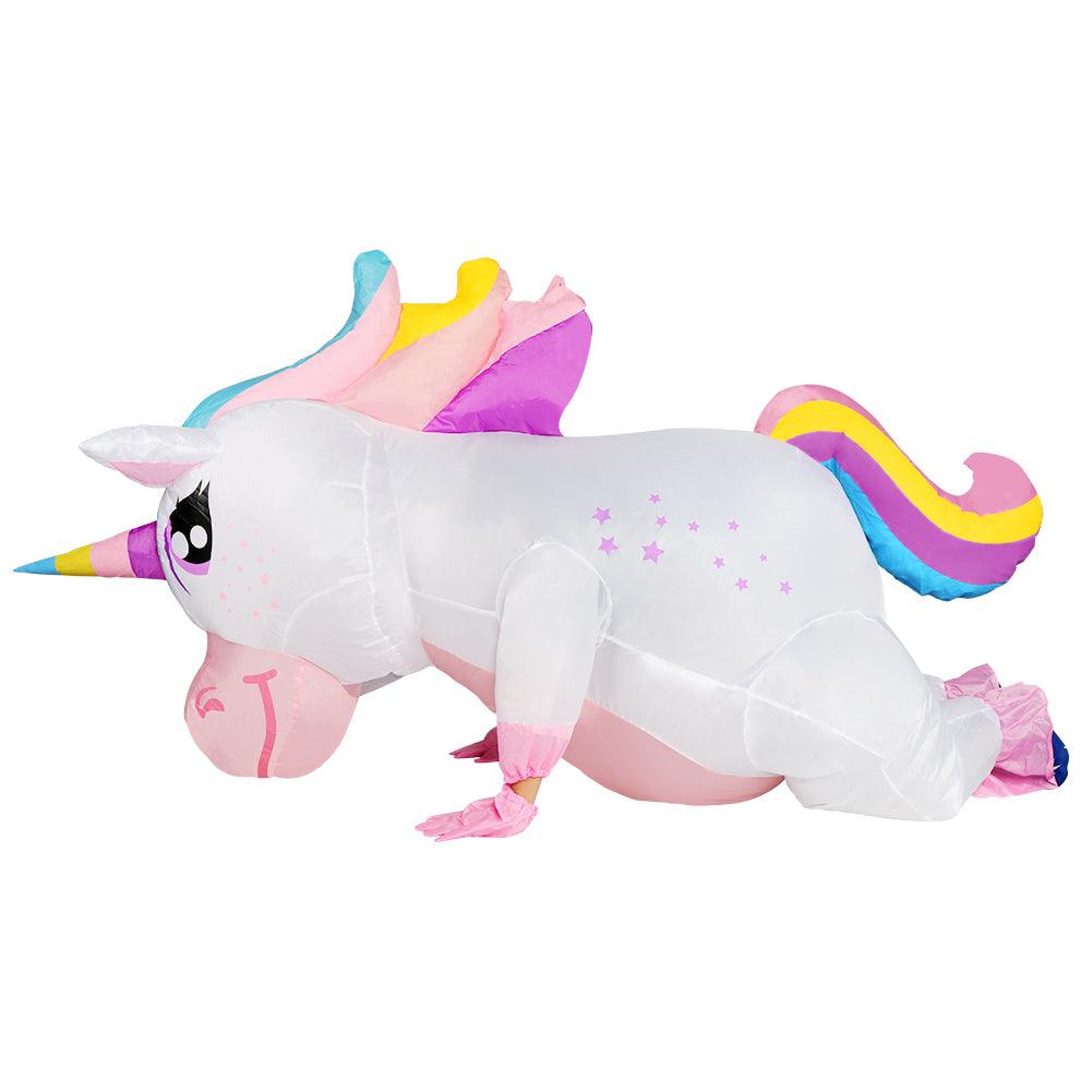 Tenue gonflable Halloween licorne - Licorne
