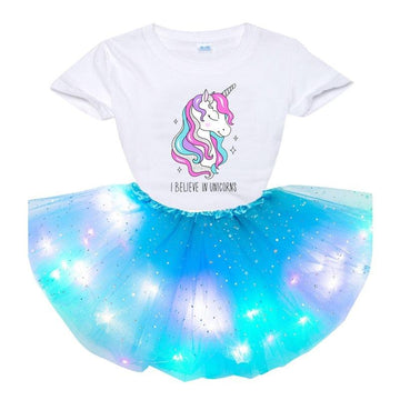 Tenue licorne lumineuse