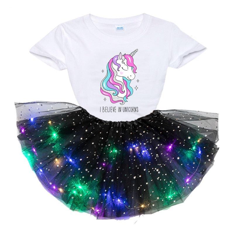 Tenue licorne lumineuse - Licorne