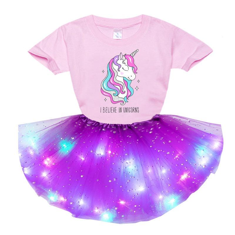 Tenue licorne lumineuse - Licorne
