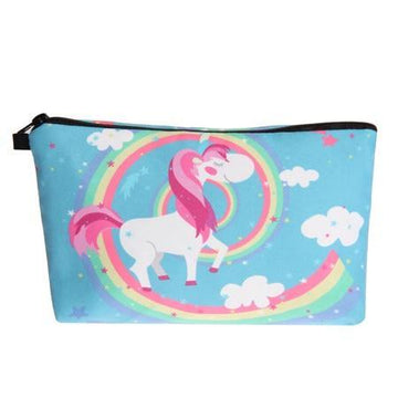 Trousse de Toilette Licorne Turquoise - Une Licorne