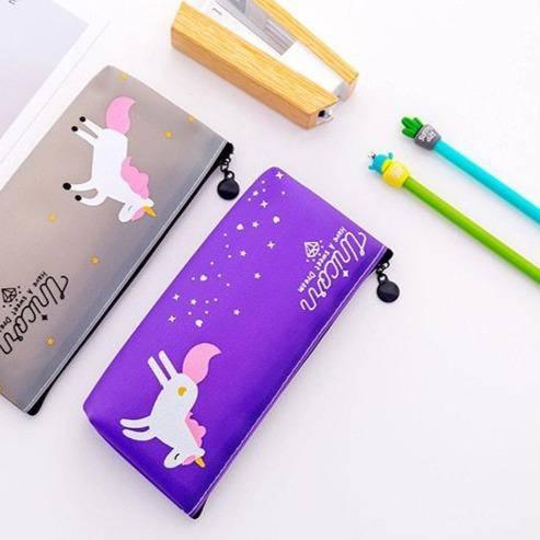 Trousse Licorne avec des Étoiles - Une Licorne