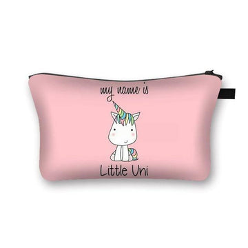 Trousse Licorne Kawaii Rose - Une Licorne