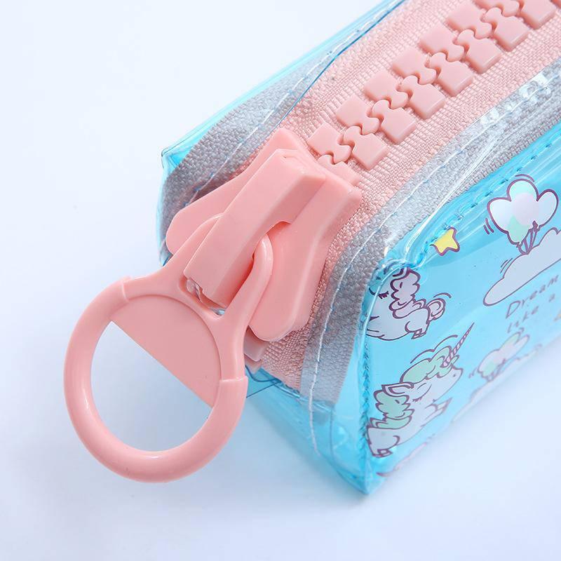 Trousse Licorne Transparente - Une Licorne