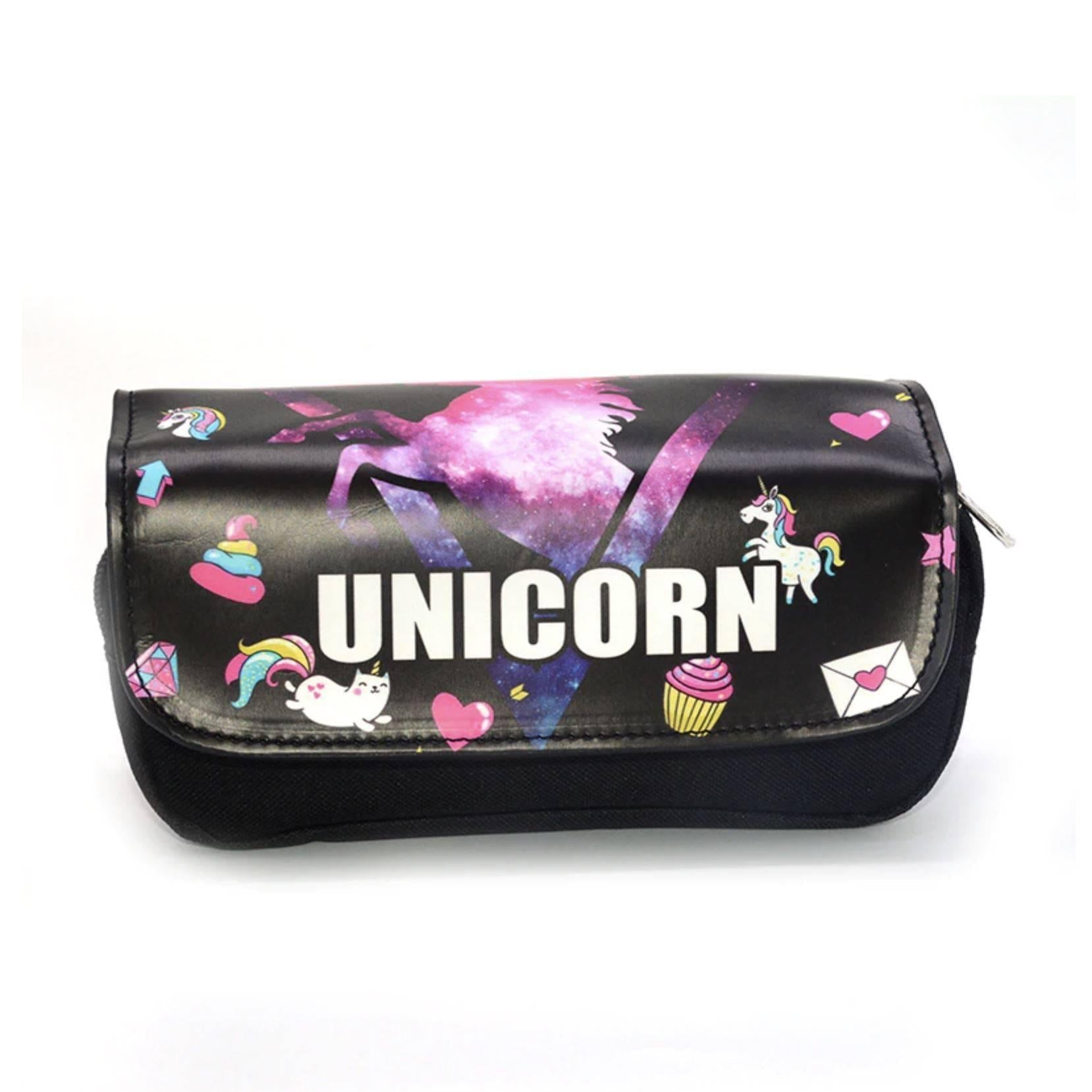 Trousse Licorne<br> 2 Compartiments - Une Licorne