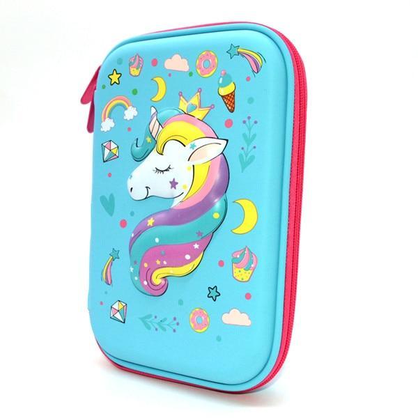 Trousse Licorne<br> Boite à crayons - Une Licorne