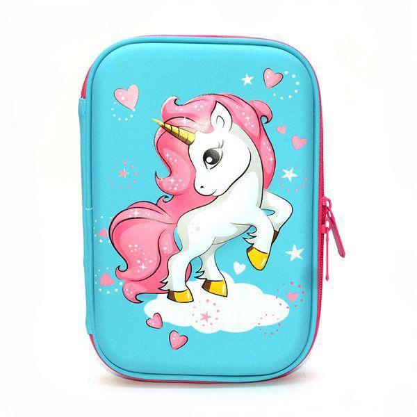 Trousse Licorne<br> Boite à crayons - Une Licorne