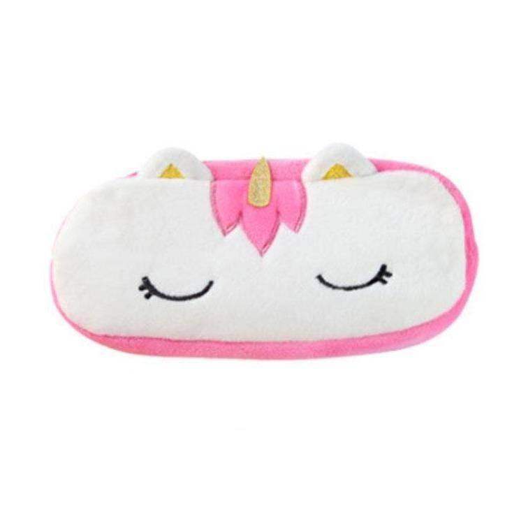Trousse Licorne<br> En Peluche - Une Licorne