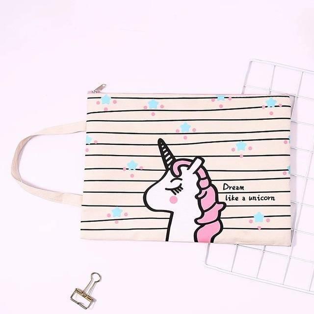 Trousse Licorne<br> Grande Taille - Une Licorne