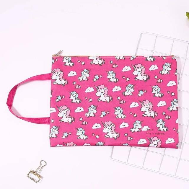 Trousse Licorne<br> Grande Taille - Une Licorne