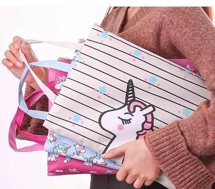 Trousse Licorne<br> Grande Taille - Une Licorne