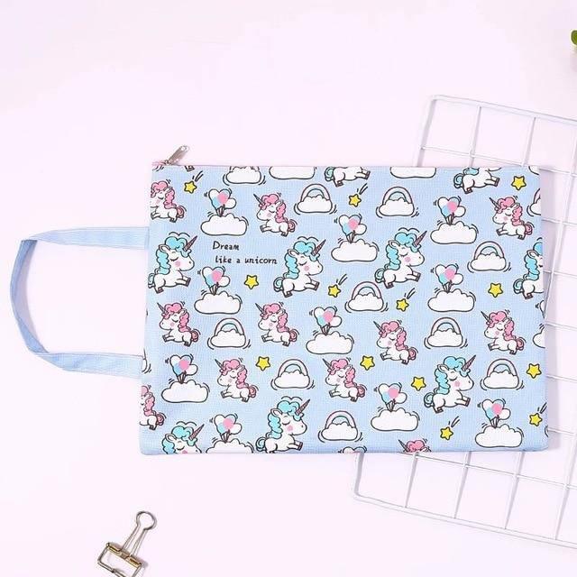 Trousse Licorne<br> Grande Taille - Une Licorne