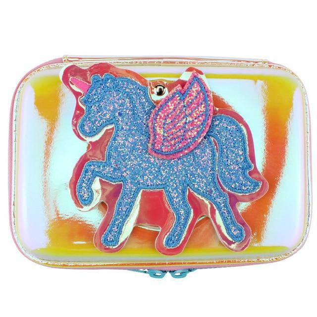 Trousse Licorne<br> Pochette Brillante - Une Licorne