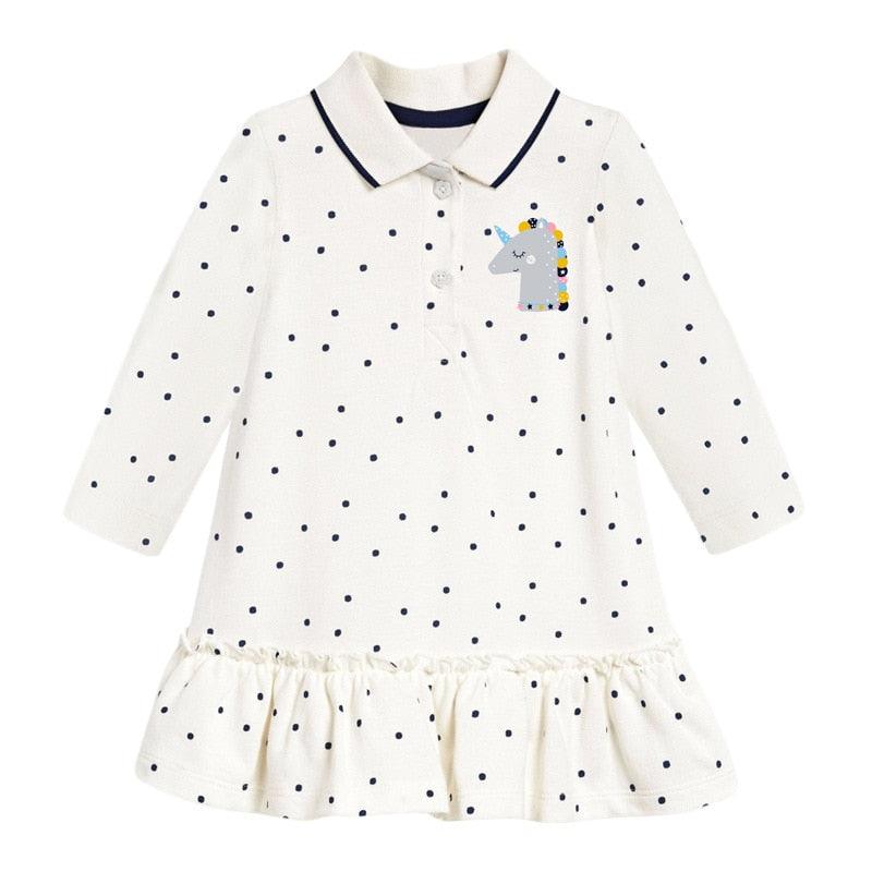 Tunique licorne à pois fille 