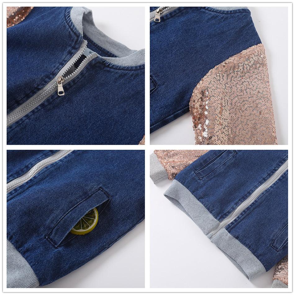 Veste à Paillettes Licorne - Licorne