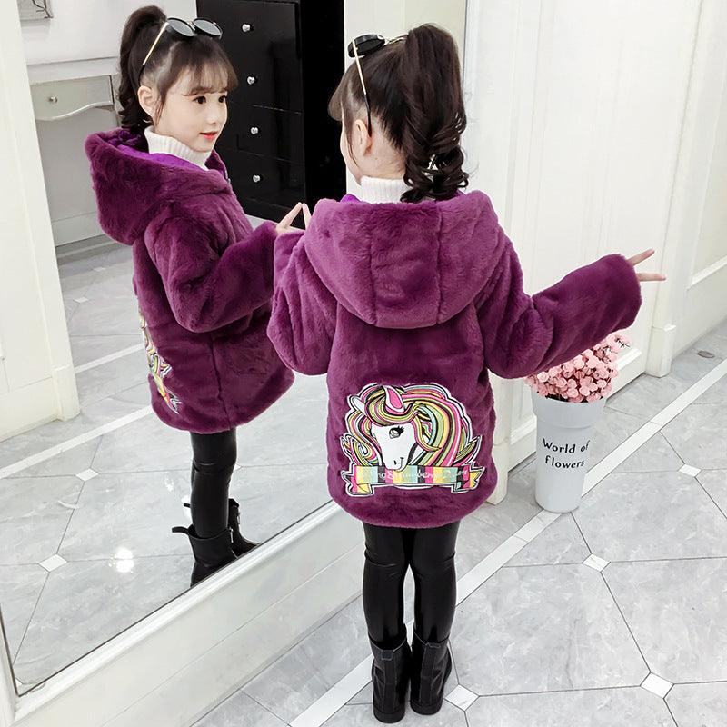 Veste Fourrure Licorne - Licorne