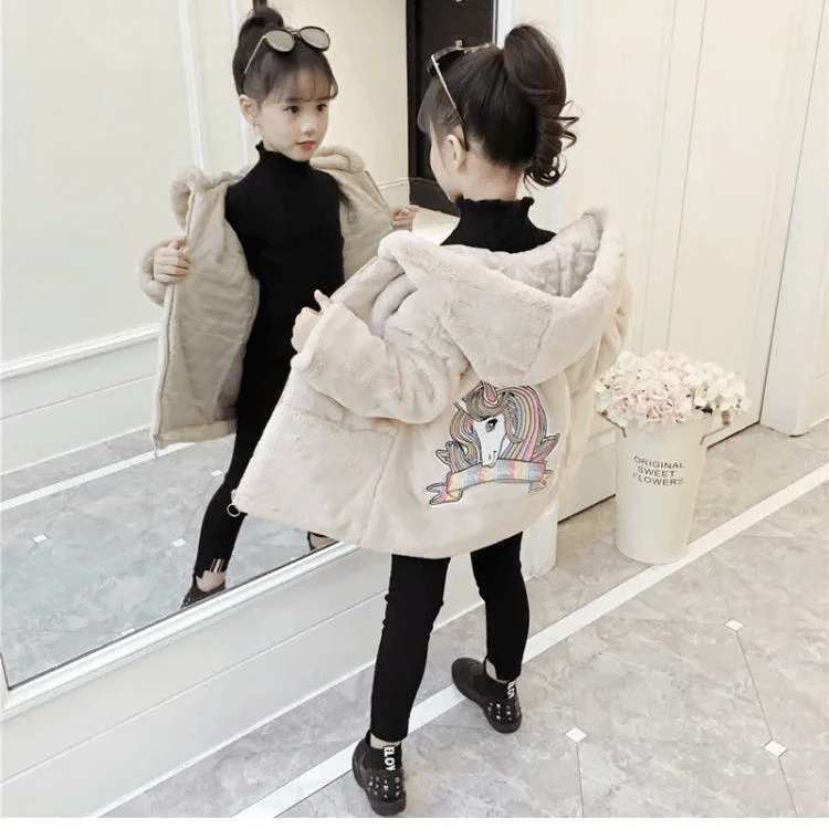 Veste Fourrure Licorne - Licorne