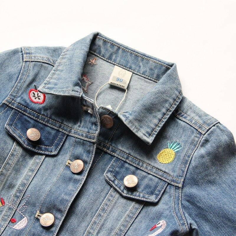 Veste Licorne Fille en Jean - Une Licorne