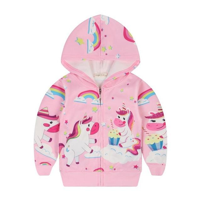 Veste licorne Kawai fille